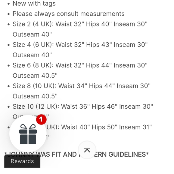 Johnny Was Pete & Greta Tyla Cargo Pants Boho Chic - Picture 7 of 15